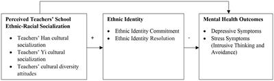 Effects of students’ perception of teachers’ ethnic-racial socialization on students’ ethnic identity and mental health in rural China’s schools